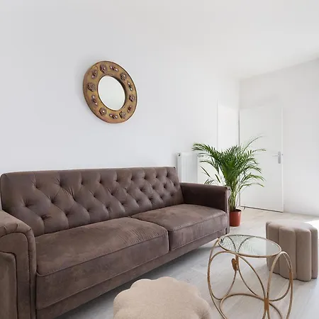 La Terrasse De L'eglise, Paris Center & Eurostar 15 Mn, Brand New Duplex With Terrasse, Balcony, 2 Bathrooms, Parking, *