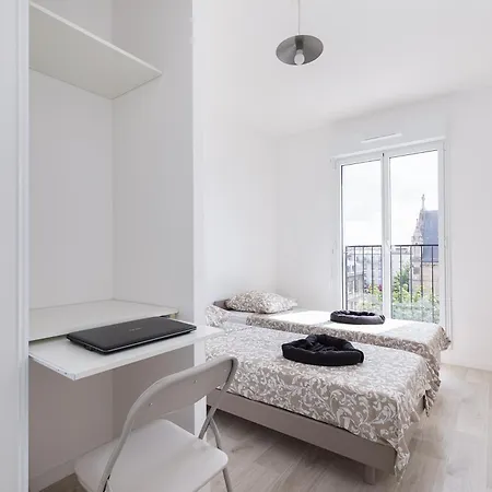 La Terrasse De L'eglise, Paris Center & Eurostar 15 Mn, Brand New Duplex With Terrasse, Balcony, 2 Bathrooms, Parking, * Saint-Denis (Seine-Saint-Denis)